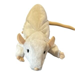 Folkmanis Puppets White Ret Hand Puppet Toy Animal